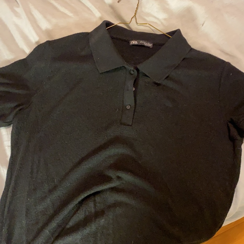 Zara cashmere polo